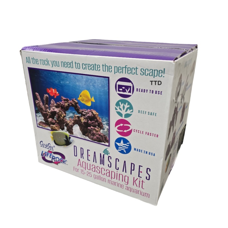 Carib Sea Life Rock Dreamscapes Aquascaping Kit – suits 60-100L Marine Aquarium**