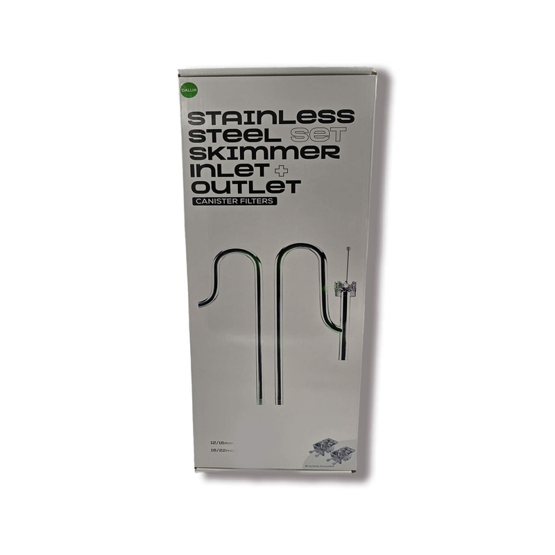 Dalua Stainless Steel Skimmer Lily Pipe Inlet + Outlet 16/22mm
