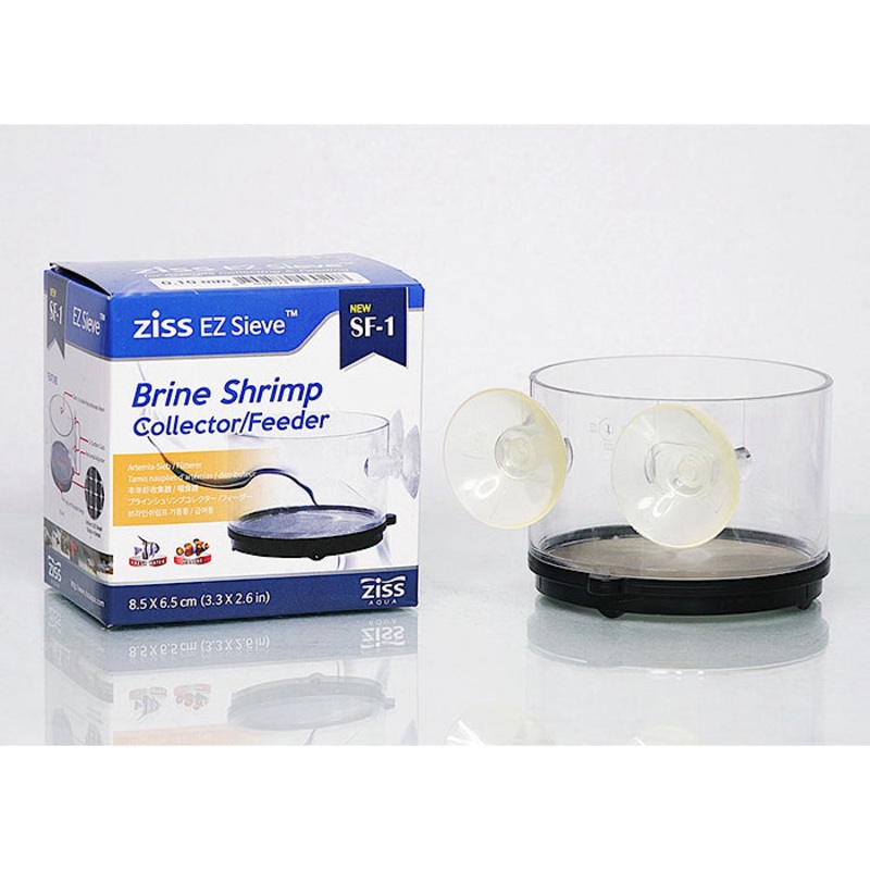 Ziss Aqua EZ Sieve Brine Shrimp Live Food Feeder 2 Sizes 0.10mm