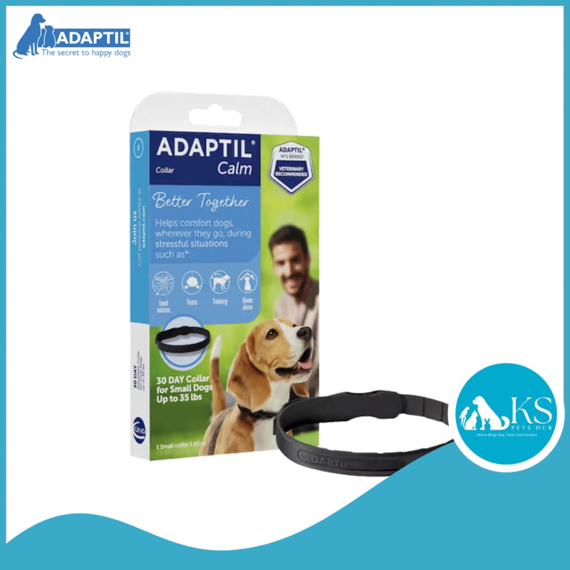 ADAPTIL On-The-Go Collar for Dogs Puppy Small Dog / Medium Large Dog Pet Calming Puppy Small Dog