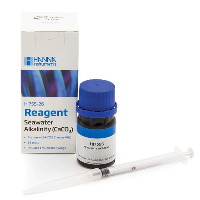 Hanna Alkalinity, colorimetric method, Reagents for 25 tests – HI755-26
