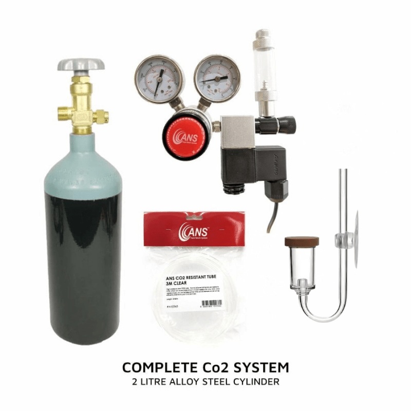 Complete Co2 System (Alloy Steel Cylinder) 2 Litre