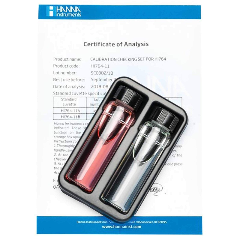 Hanna Marine Nitrite Ultra Low Range Calibration Check Set – HI764-11