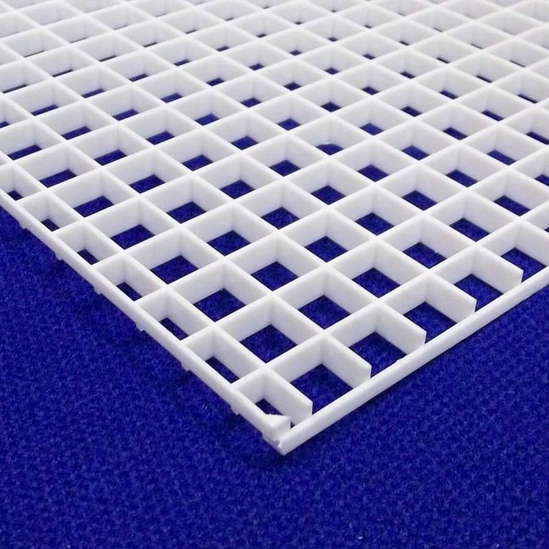 Eggcrate – WHITE 1213 x 603 x 12.7mm (In Store Pick Up Only)