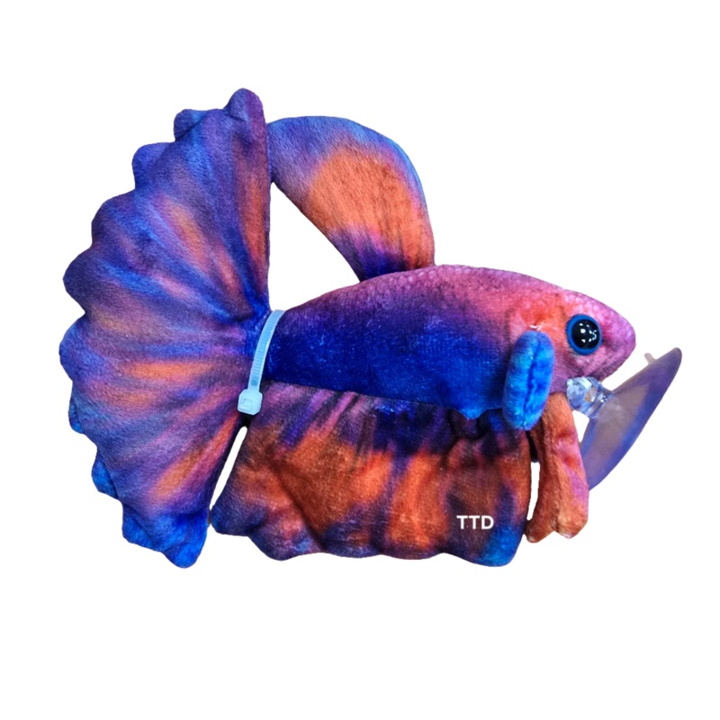 GreenPleco ‘Betta Uva’ 17cm Plushie with Suction Cup