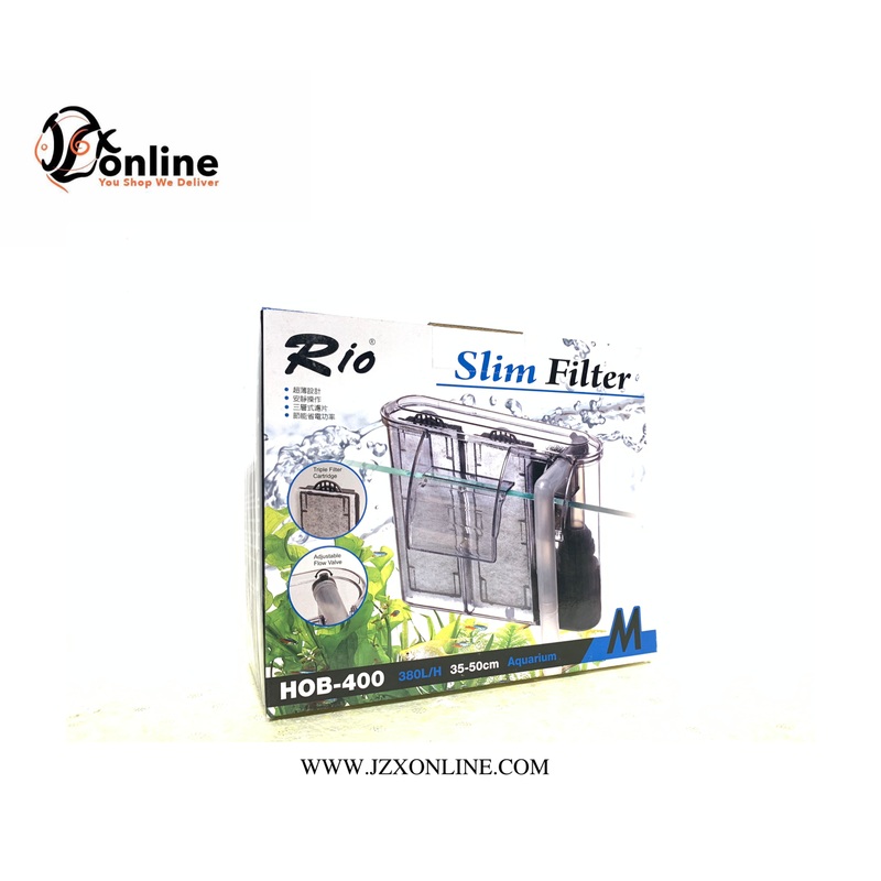 RIO Slim Hang On Filter HOB-400