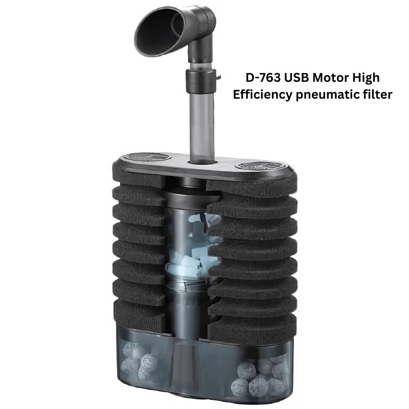 UP AQUA D-763 USB Motor High Efficiency pneumatic filter D-763 (USB Motor)