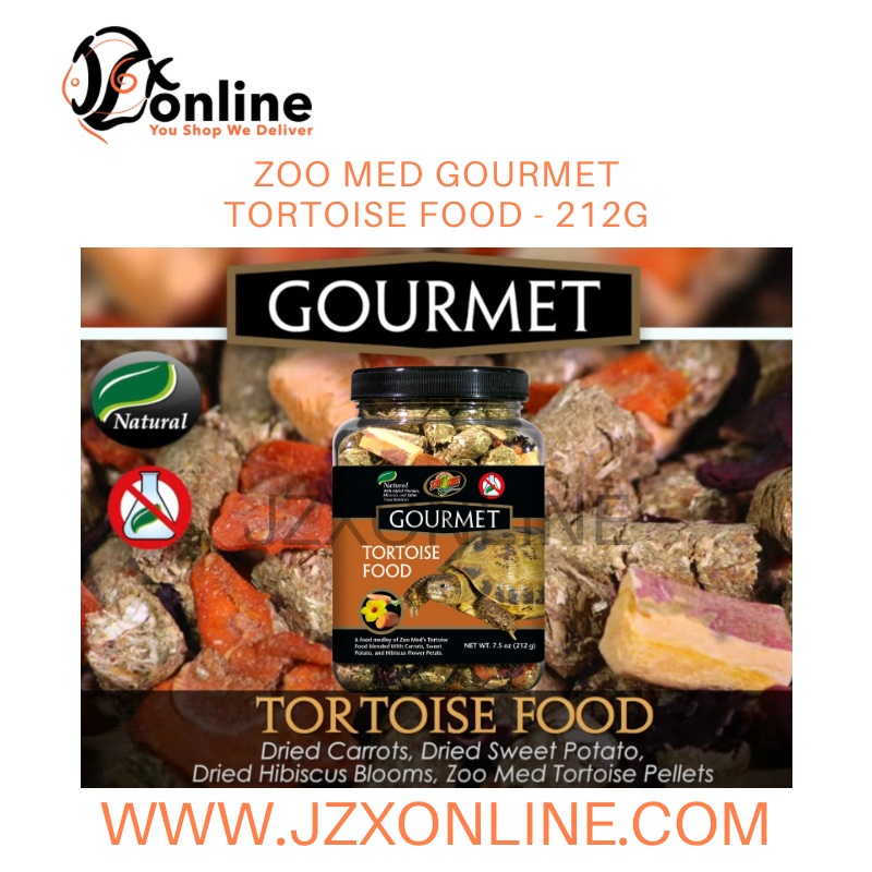 ZOO MED Gourmet Tortoise Food – 212g