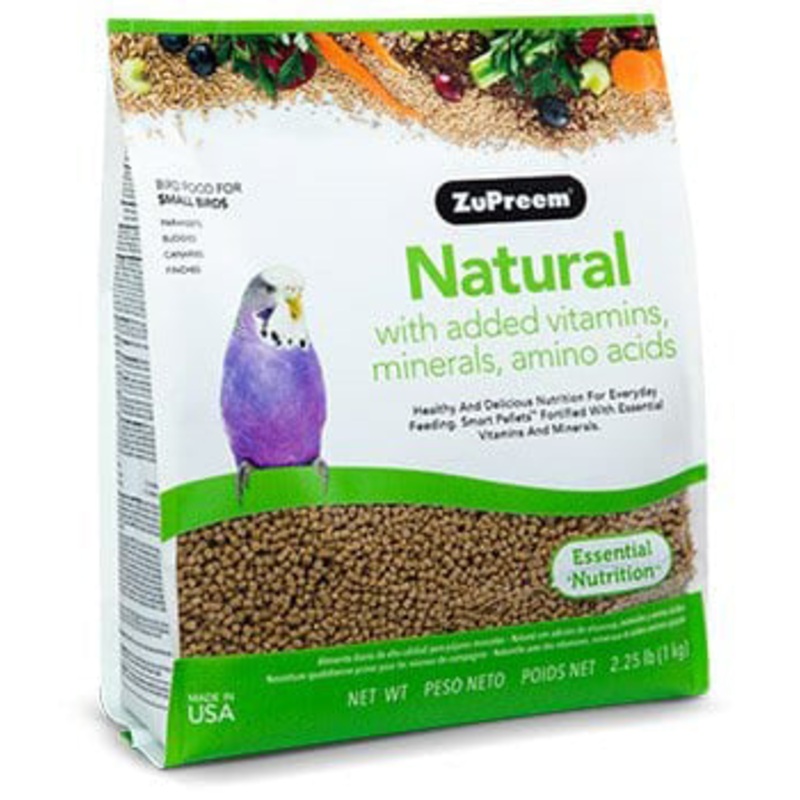 ZuPreem Natural for Small Birds