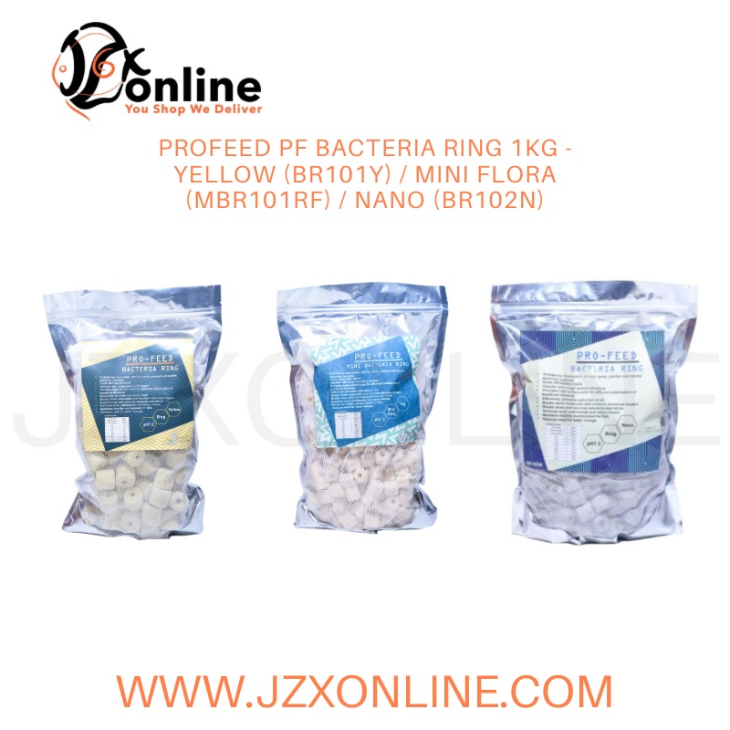 PROFEED PF Bacteria Ring 1kg – Yellow (BR101Y) / Mini Flora (MBR101RF) / Nano (BR102N) Yellow (BR101Y)