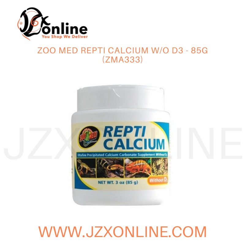 ZOO MED Repti Calcium w/o D3 – 85g (ZMA333)