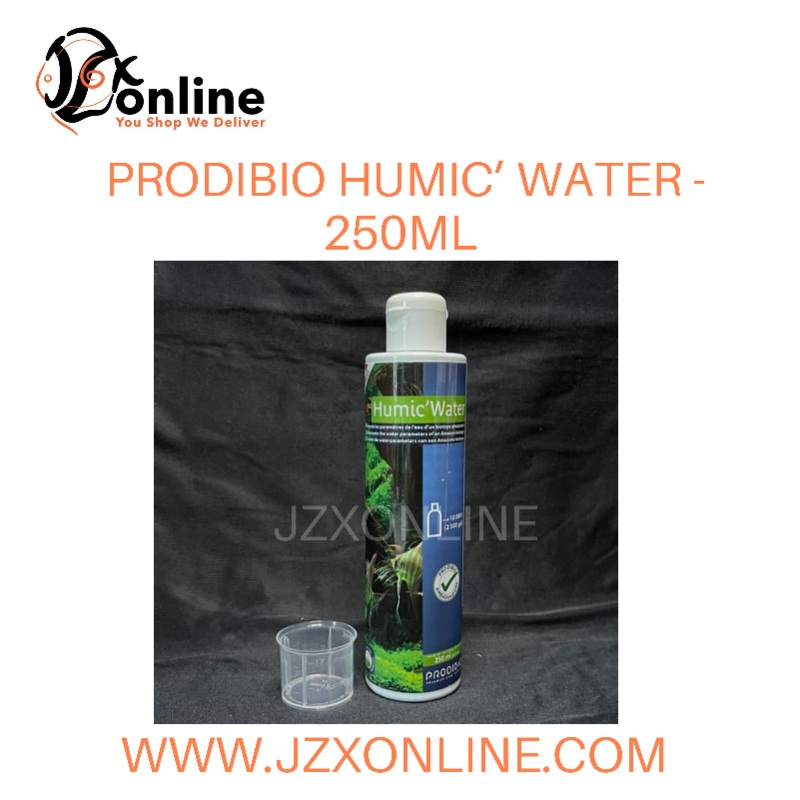 PRODIBIO HUMICWATER – 250ml (Recreates water parameters of an Amazonian biotope)