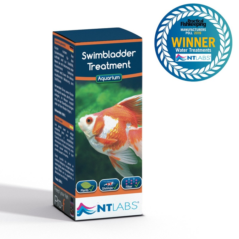 NT LABS Aquarium Swimbladder Treatment (treat fish buoyancy disease) 100ml