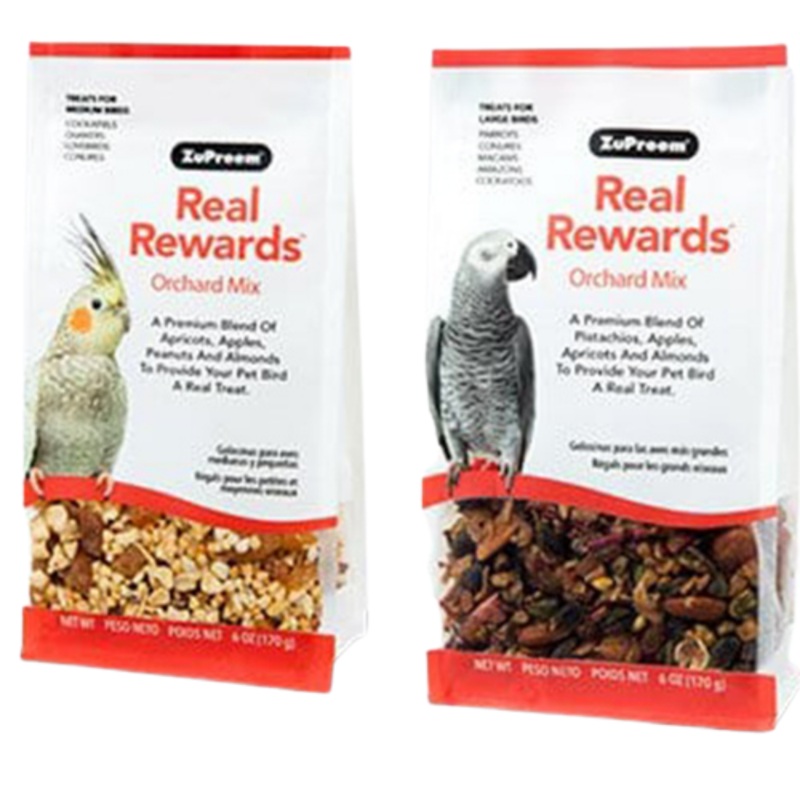 ZuPreem Real Rewards Orchard Mix Treats (Options Available) Large