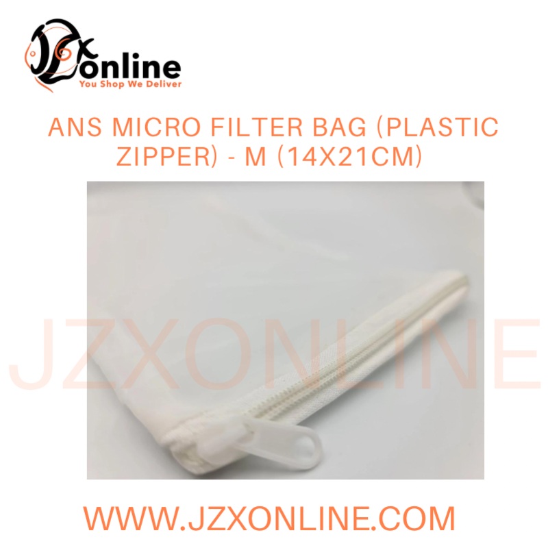 ANS Micro Filter Bag M (Plastic zipper) – 14x21cm