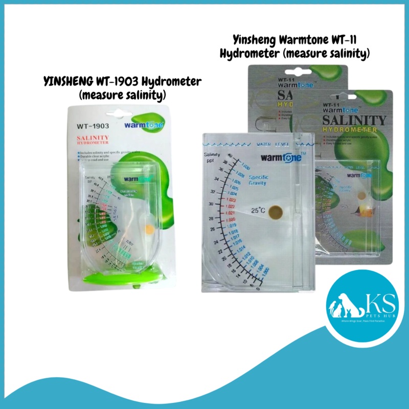 YINSHENG WT-1903 / WT-11 Hydrometer (Measure Salinity) Fish & Aquatic WT-1903
