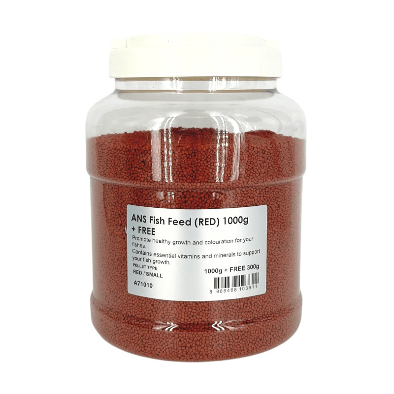 ANS Fish Feed (RED) small 1000g