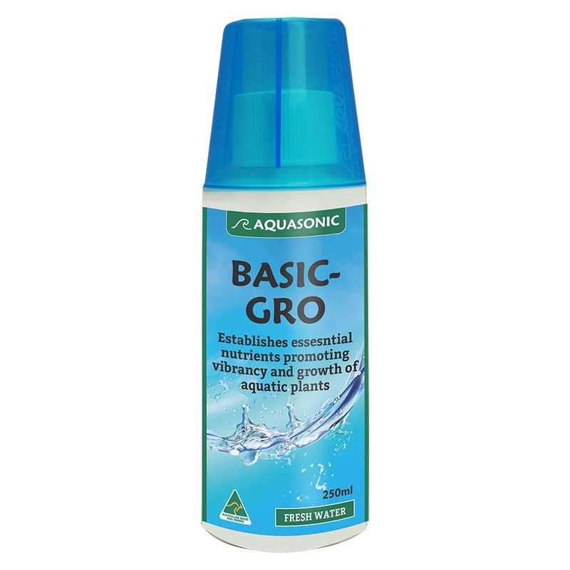 Aquasonic Basic Gro 250ml – Base Elements Plant Fertiliser – Australian Made