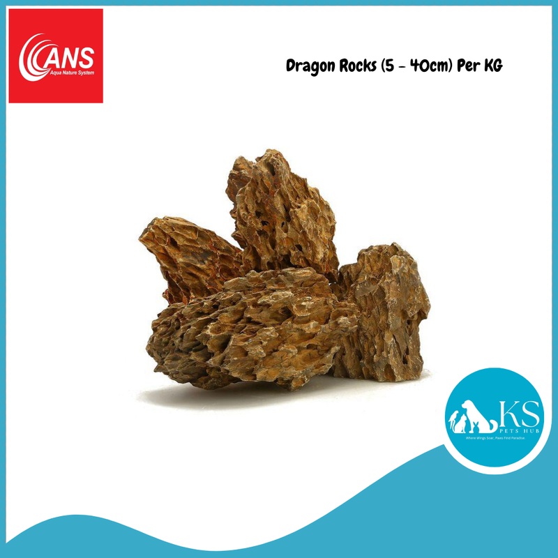 ANS Dragon Rocks (5 – 40cm) Per KG Fish & Aquatic Small (10cm – 15cm)