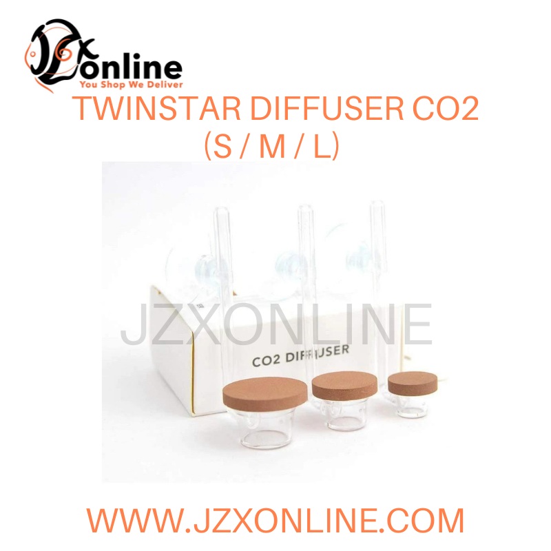 TWINSTAR  Diffuser CO2 (S / M / L) Small (15mm)