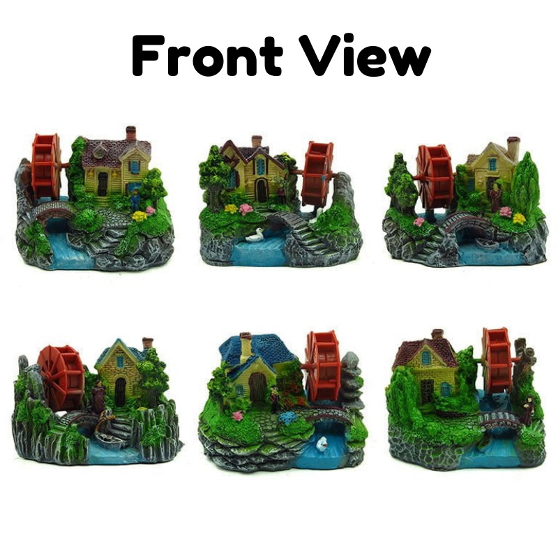 Zhen De Decoration – Water Wheel Cottages (Random Design) – 786