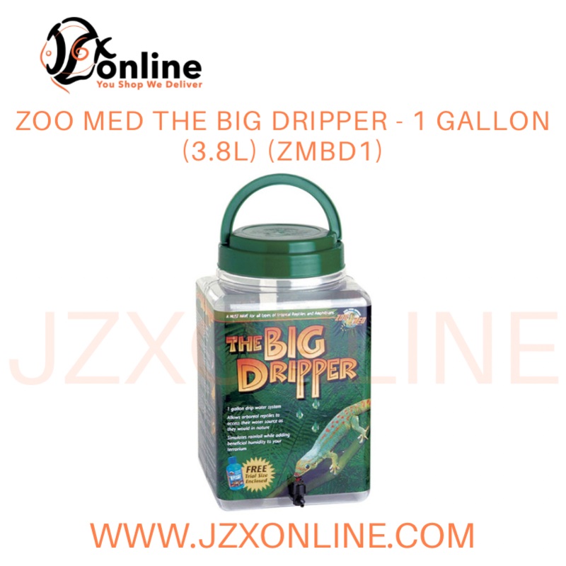 Zoo med The Big Dripper – 1 gallon (3.8L) (ZMBD1)