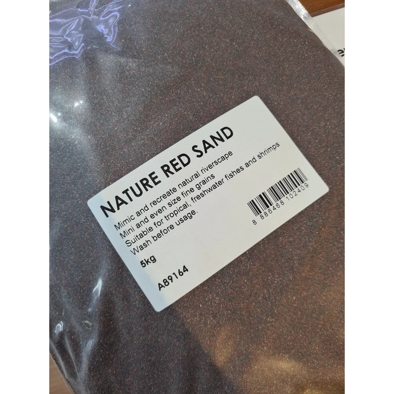 ANS NatureSand Red Sand 5kg (great sand for biotope)