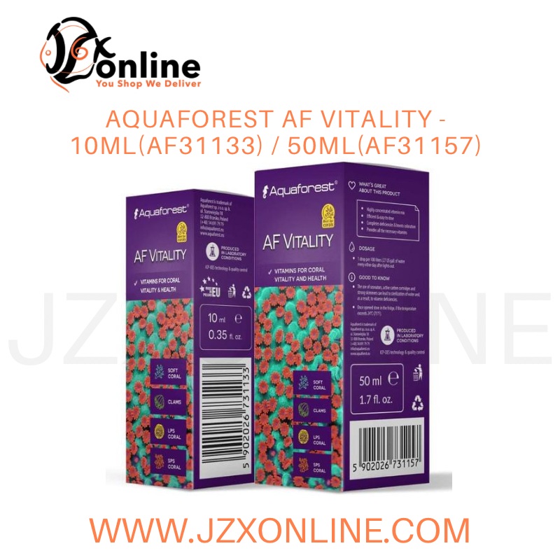 AQUAFOREST AF Vitality – 10ml(AF31133) / 50ml(AF31157) 10ml(AF31133)