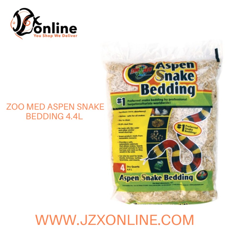 Zoo Med Aspen Snake Bedding – 4.4L