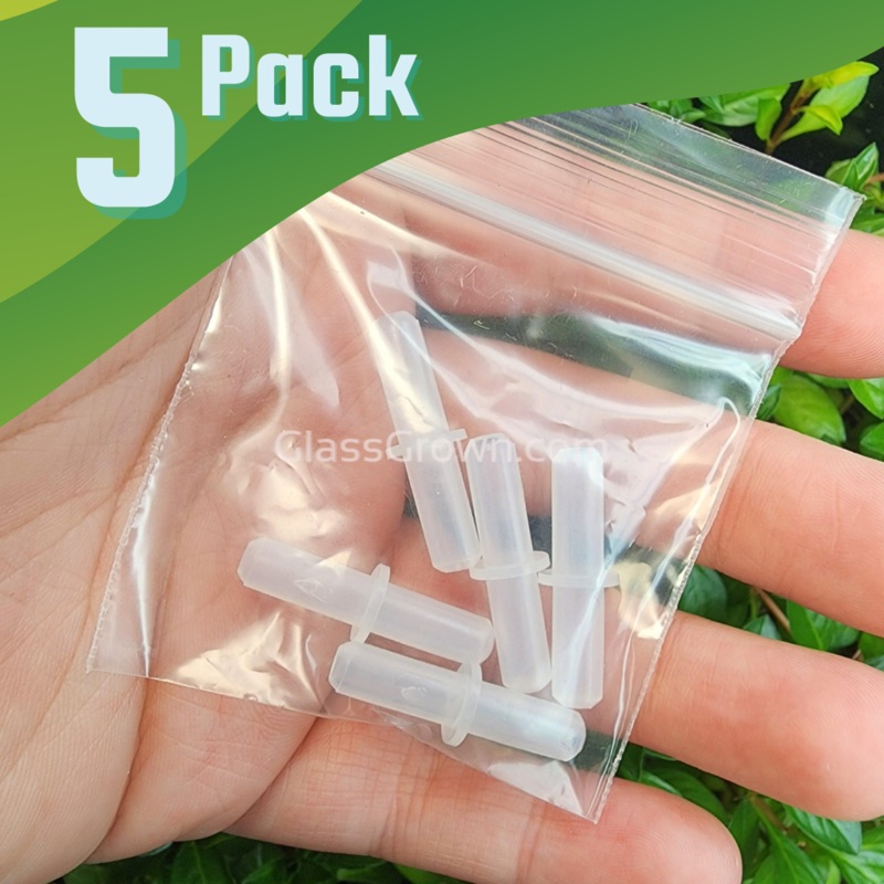 Air Line Connectors- One way (5 Pack)