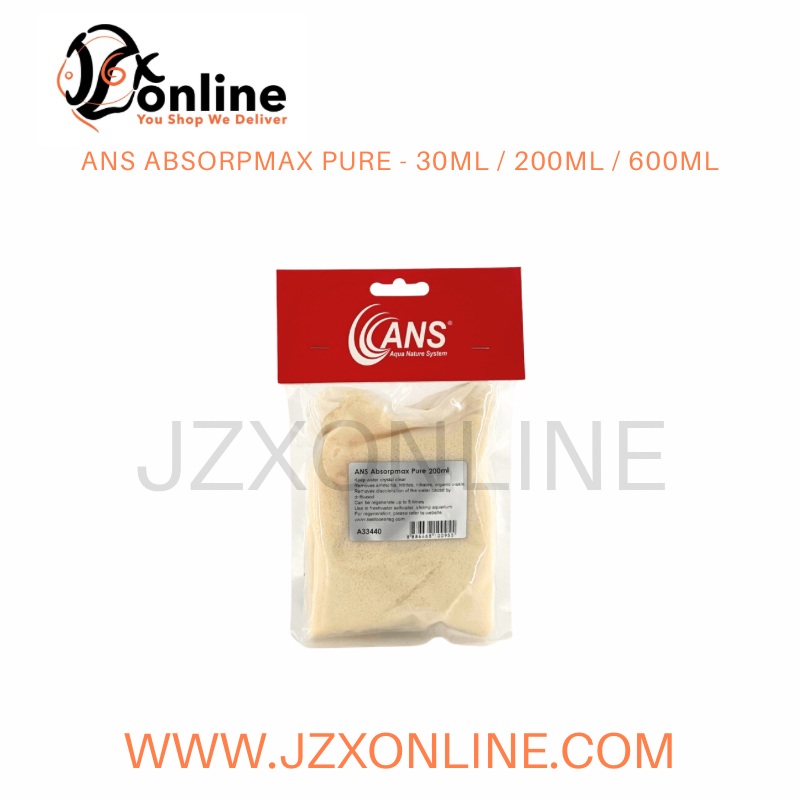 ANS Absorpmax Pure – 30ml / 200ml / 600ml 30ml (2 piece/pack)