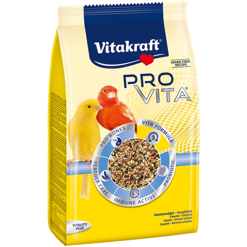 [Expiry: 04/2025] Vitakraft Birds Pro Vita Canary 800g Bird Feed