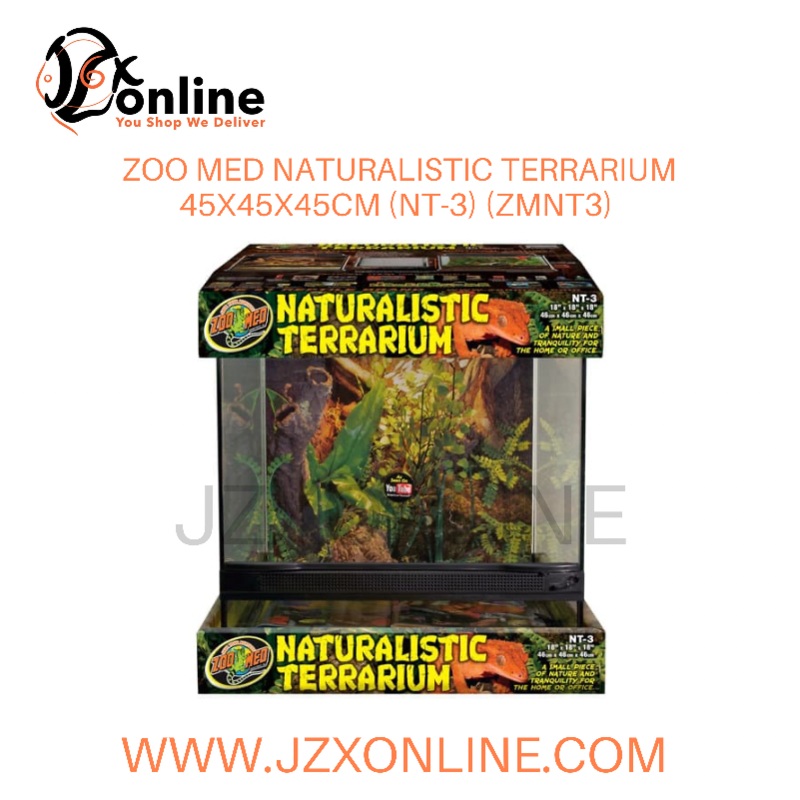 ZOO MED Naturalistic Terrarium (45x45x45cm) Medium (ZMNT3)