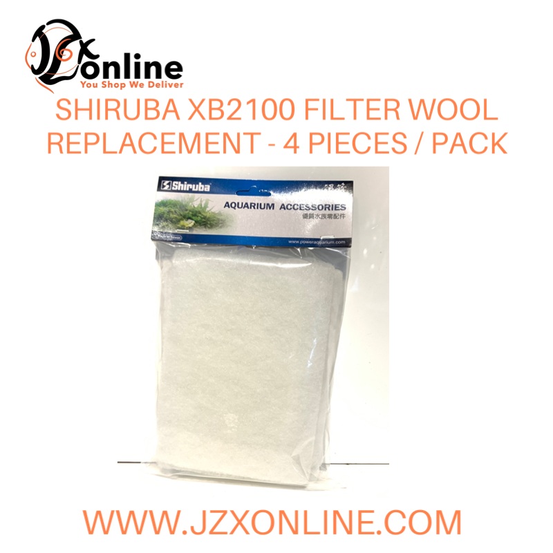 SHIRUBA Wool Replacement for XB2100 (4pcs/pack)