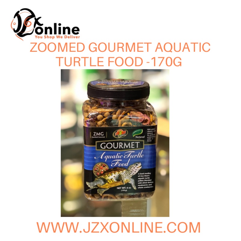 ZOO MED Gourmet Aquatic Turtle Food – 170g (ZMZM97)