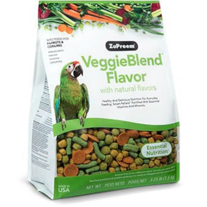 Zupreem VeggieBlend for Parrots and Conures