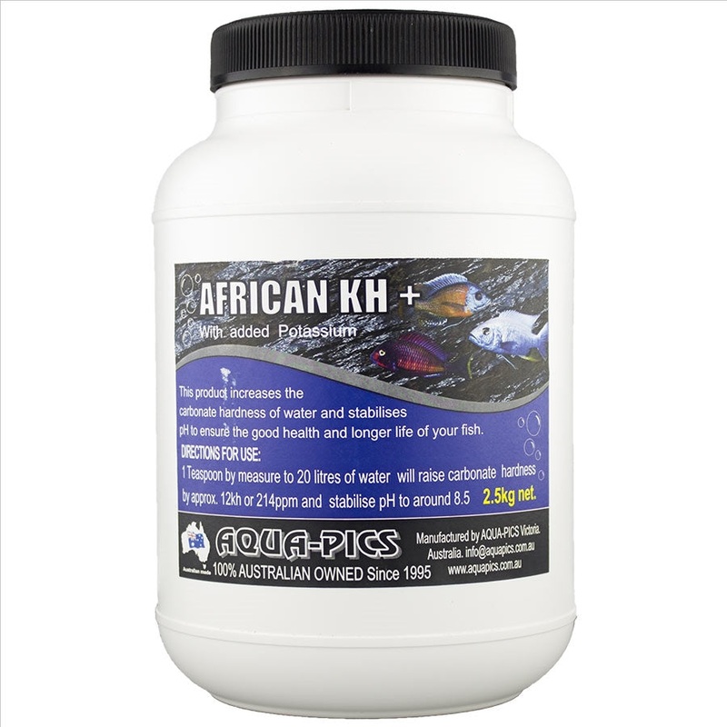 Aqua-Pics African KH+ 2.5kg with added Potassium – Phosphate Free