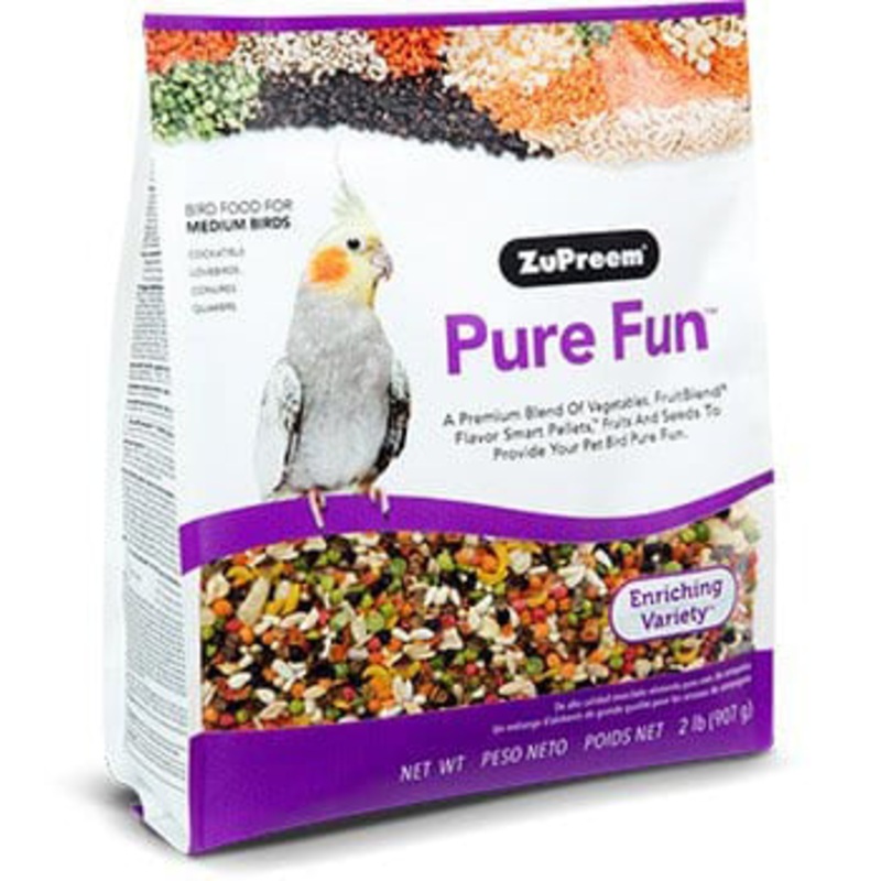 Zupreem Pure Fun for Medium Birds