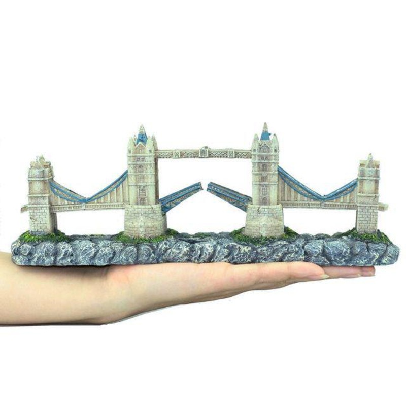WR19205 London Bridge Aquarium Decoration 27×6.5x10cm