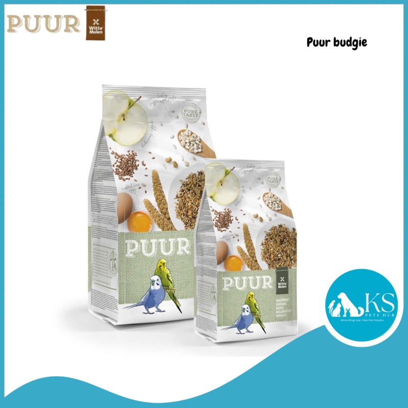Witte Molen Puur Budgie 750g / 2kg Parrot Bird Feed 750g