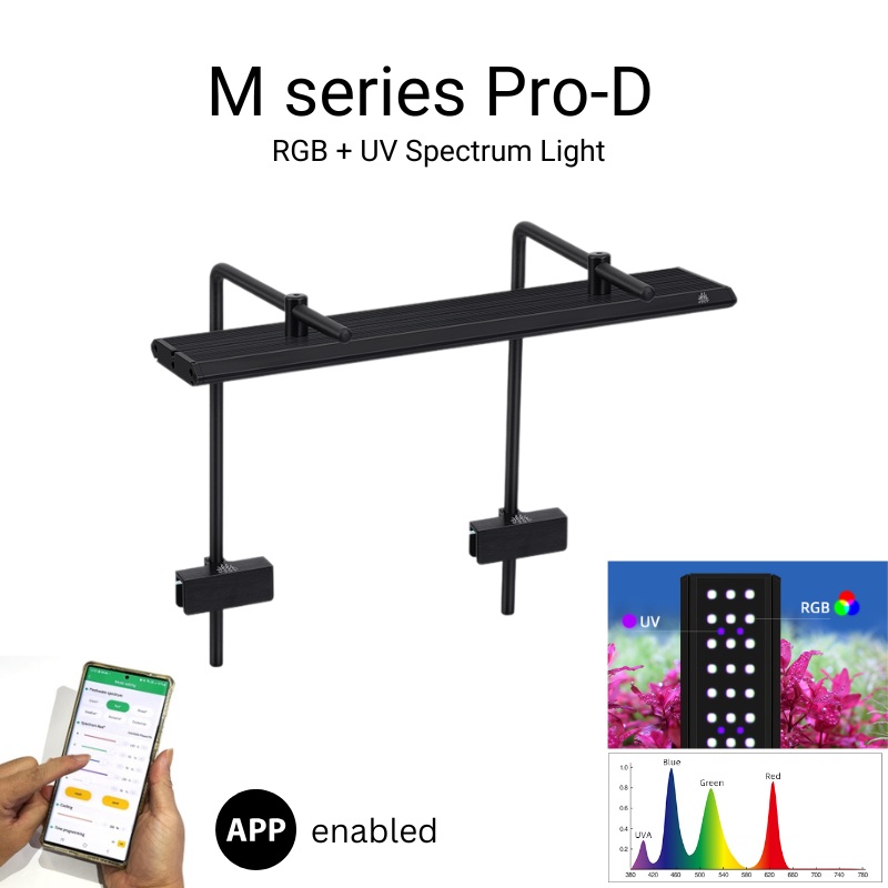 Week aqua MD-Series Pro Light (30 – 60cm) Black M300Pro D1 – 28.5cm (25W) Black