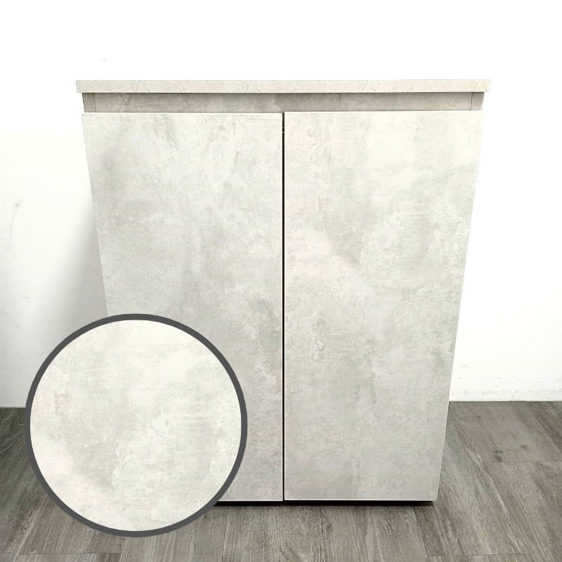 ANS Classic Cabinet (White Wood – Grained Texture) For Aquarium Tanks 60 x 30 x 80cm