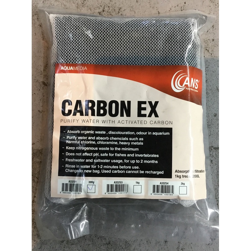 ANS Carbon EX 300g (Comes with net)