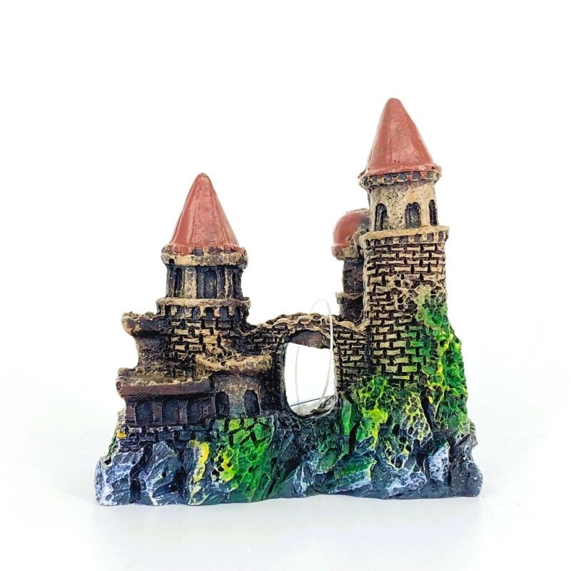 Zhen De Decoration – Mini Stone Towers w/ Bridge – 3206A