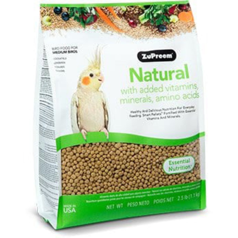 ZuPreem Natural for Medium Birds