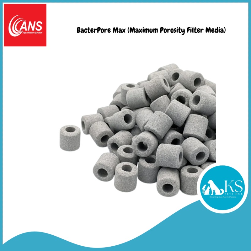 ANS BacterPore Max (Maximum Porosity Filter Media) Fish & Aquatic 1L