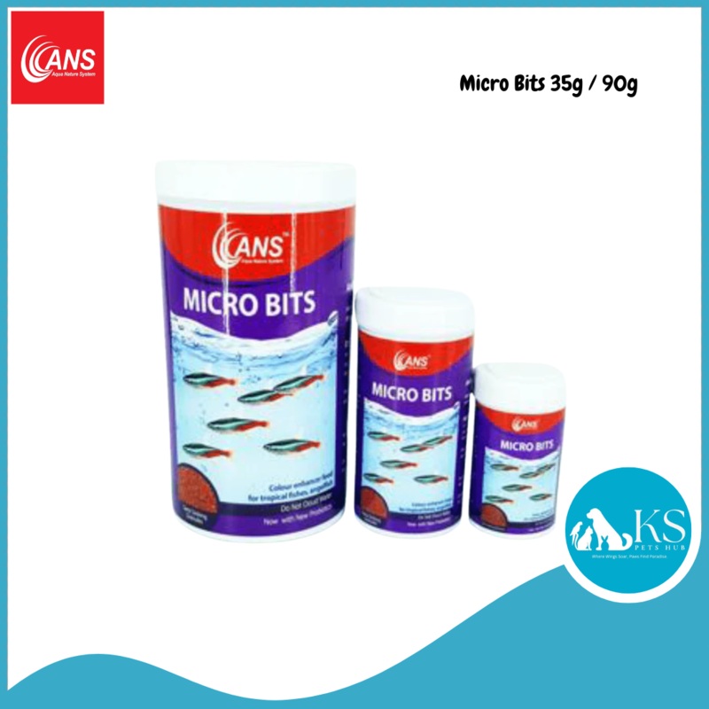 ANS Micro Bits 35g / 90g Fish & Aquatic 35g