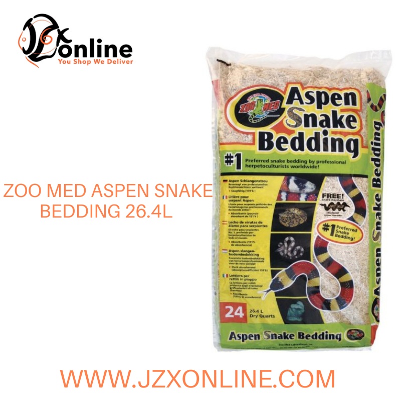 Zoo Med Aspen Snake Bedding – 26.4L