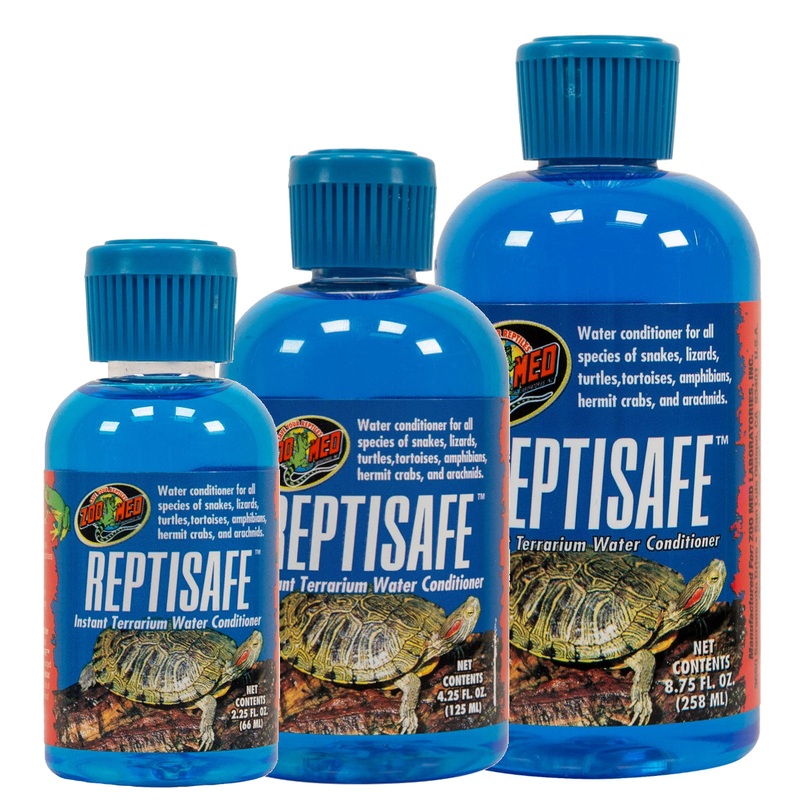 Zoo Med Reptisafe Instant Terrarium Water Conditioner 3 Sizes 66ml