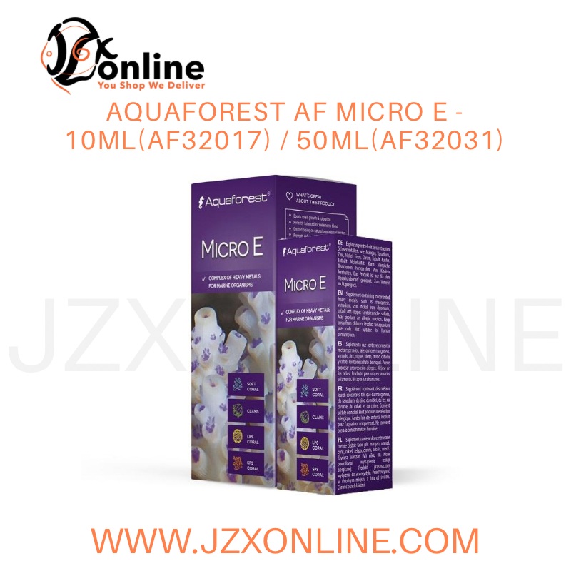 AQUAFOREST AF Micro E – 10ml(AF32017) / 50ml(AF32031) 10ml(AF32017)